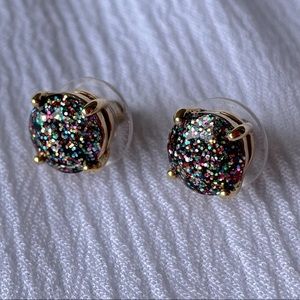 Kate Spade Glitter Earrings Studs